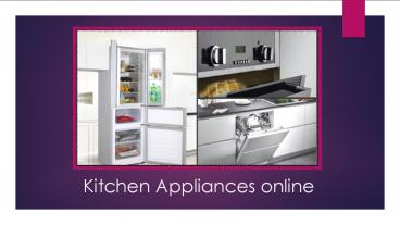 Save Money Shopping Kitchen Appliances online | Newmatic