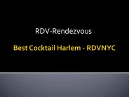 Best Cocktail Harlem | RDVNYC
