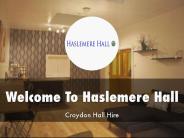 Halls for Hire in Croydon Presentation