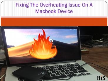 Fixing The Overheating Issue On A Macbook Device