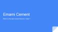 Which is the best Cement Brand in India PowerPoint PPT Presentation