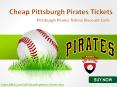 2019 Pittsburgh Pirates Match Tickets