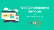 Affordable Web development Services at Ahom Technologies