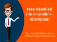 Free classified site in London - ebackpage PowerPoint PPT Presentation