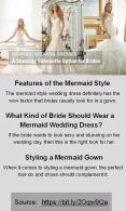 A Stunning Silhouette Options in Mermaid Wedding Dresses For Brides PowerPoint PPT Presentation