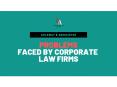 Problems faced by corporate law firms PowerPoint PPT Presentation