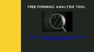 Free Computer Forensic Analysis from Hackercombat