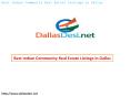 Best Indian Community Real Estate Listings in Dallas PowerPoint PPT Presentation