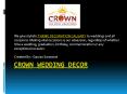 BEST WEDDING DECORATORS CALGARY PowerPoint PPT Presentation