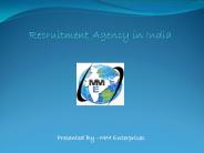 MM Enterprises Recruitment Agencies in India