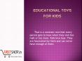 Educational Toys For Kids - First Shop (1) PowerPoint PPT Presentation