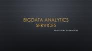 Bigdata Analytics Services