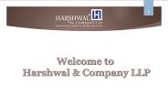 State & Local Government Audit Services – Harshwal & Company LLP