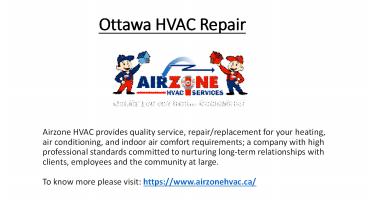 Ottawa HVAC Repair