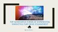 TOP ALTERNATIVE FORMS OF EXPERIENTIAL MARKETING THAT DRIVE ENGAGEMENT PowerPoint PPT Presentation
