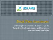 Back Pain treatment