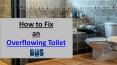 How To Fix Overflowing Toilet PowerPoint PPT Presentation