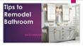 Tips to Remodel Bathroom PowerPoint PPT Presentation