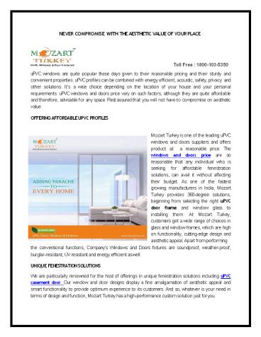 uPVC casement door (1)