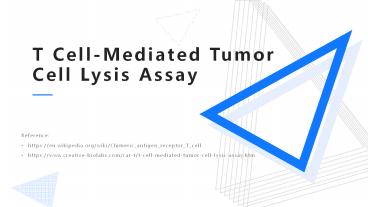 tumor cell lysis