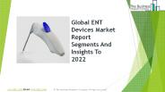 Global ENT Devices Market Segments And Insights