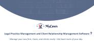 My cases.online Demo - Legal Case Management Software