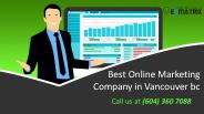 Best Online Marketing Company in Vancouver bc