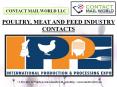 POULTRY, MEAT AND FEED INDUSTRY CONTACTS