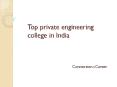 Top private engineering colleges in India PowerPoint PPT Presentation