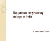Top private engineering colleges in India (1)
