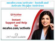 mcafee.com/activate - Install and Activate McAfee Antivirus