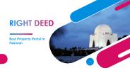 Pakistan Real Estate Right Deed