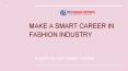Fashion Designing Degree Course