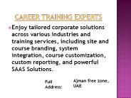 Heavy Equipment Training Program