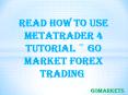 Read How To Use Metatrader 4 Tutorial ~ Go Market Forex Trading PowerPoint PPT Presentation