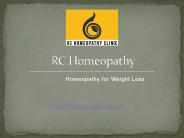 Homeopathic Remedies
