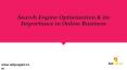 Search Engine Optimization and its importance in online business| SEO Company Kochi PowerPoint PPT Presentation