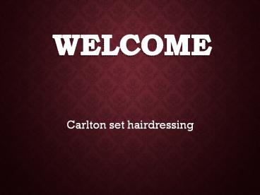 Famous Hair salon in Carlton