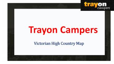 Victorian High Country Map | Trayon Campers (1)