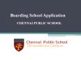 Boarding School Application PowerPoint PPT Presentation