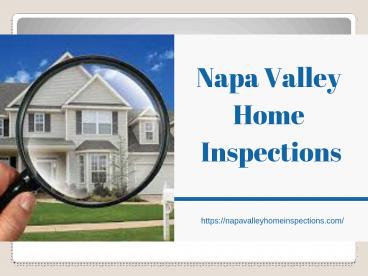 Napa Valley Home Inspections