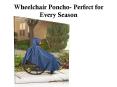 Wheelchair Poncho PowerPoint PPT Presentation