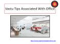 Vastu Tips Associated With Office PowerPoint PPT Presentation