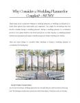 Why Consider a Wedding Planner for Couples? - WCWV PowerPoint PPT Presentation