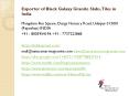 Exporter of Black Galaxy Granite Slabs, Tiles in India PowerPoint PPT Presentation