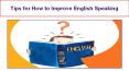 Tips for how to improve English speaking PowerPoint PPT Presentation