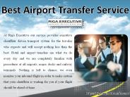 Best Airport Transfer Service