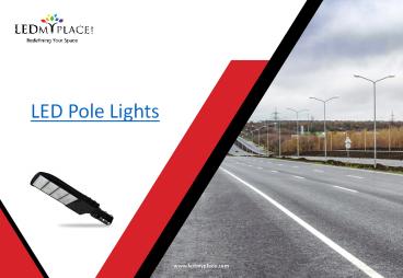 Waterproof LED Pole Light – LEDMyplace