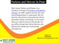 Packers and Movers in Pune | Packers and Movers Kalyani Nagar PowerPoint PPT Presentation