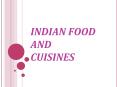 Indian food and cuisines (1) PowerPoint PPT Presentation